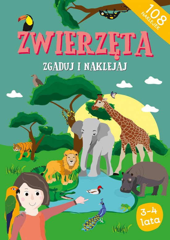 Zwierz�ta Zgaduj i naklejaj