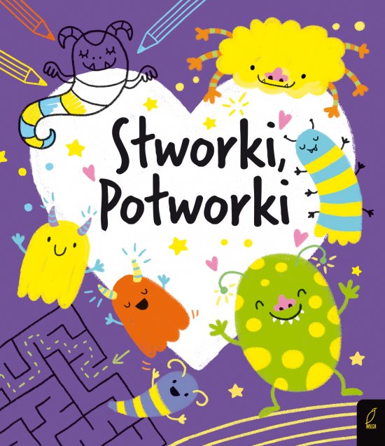 Koloruj�. Stworki potworki