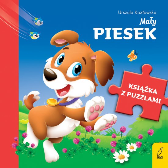 Ksi��ka z puzzlami. Ma�y piesek