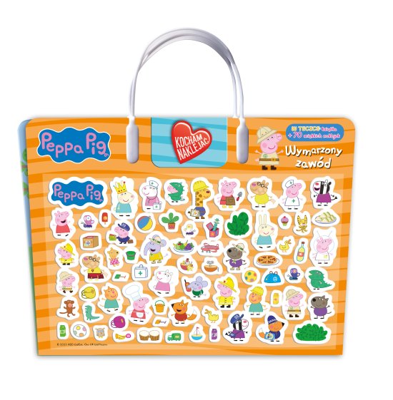 Peppa Pig. Kocham nakleja� cz. 5