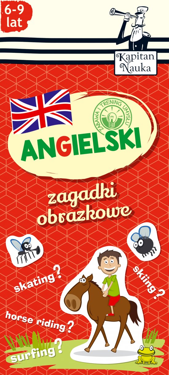Zagadki obrazkowe Angielski 6-9 lat