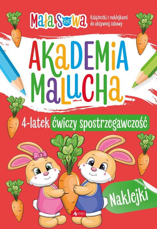 Akademia malucha. 4latek �wiczy spostrzegawczo��