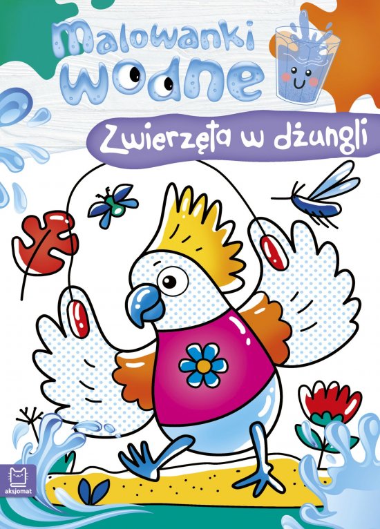 Malowanki wodne. Zwierz�ta w d�ungli