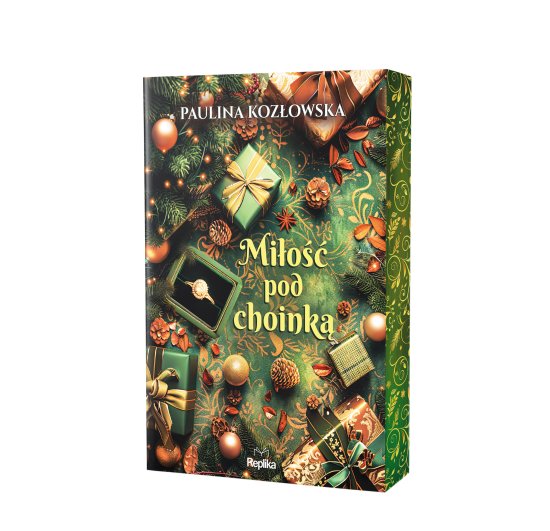 Mi�o�� pod choink�, (barwione brzegi)