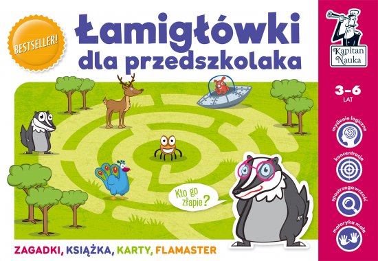 �amig��wki dla przedszkolaka. Kapitan Nauka