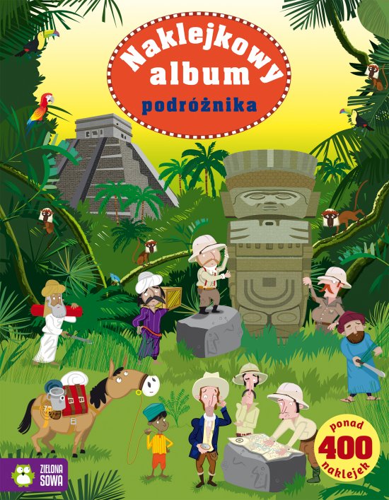 Naklejkowy album. Naklejowy album podr�nika