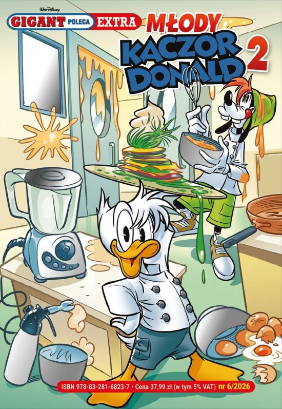 Gigant Poleca Extra. Tom 6/2026. M�ody Kaczor Donald 2