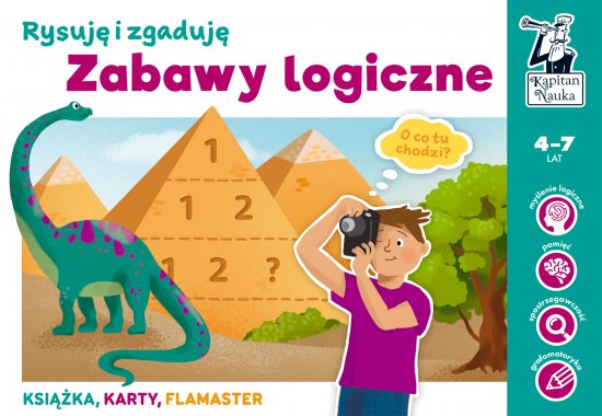 Zabawy logiczne. Rysuj� i zgaduj�. Kapitan Nauka