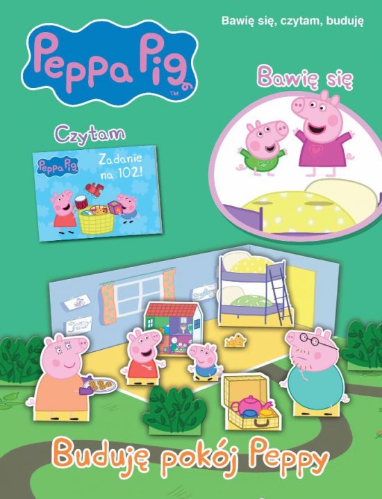 �winka Peppa. Bawi� si�, czytam, buduj�. Tom 5. Buduj� pok�j Peppy