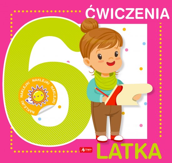 �wiczenia 6-latka z naklejkami