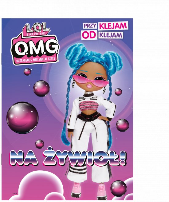 L.O.L. Surprise. Przyklejam Odklejam. Na �ywio�