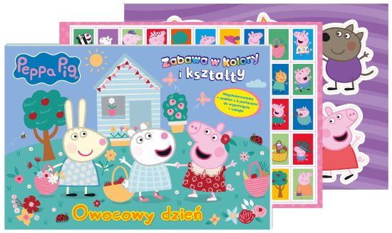 Peppa Pig. Zabawa w kolory i kszta�ty. Owocowy dzie�