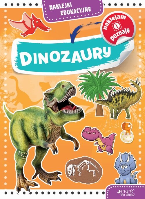 Naklejki edukacyjne. Dinozaury