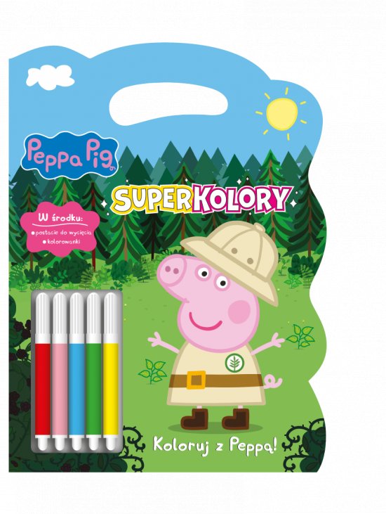 Peppa Pig. Superkolory. Koloruj z Pepp�!