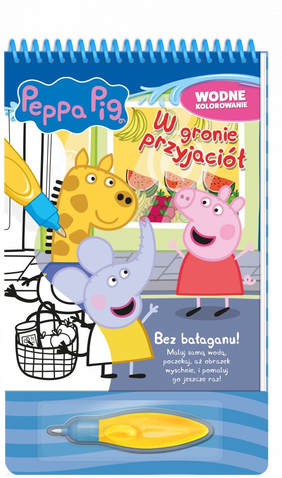 Peppa Pig. Wodne kolorowanie cz. 11 W gronie przyjaci�