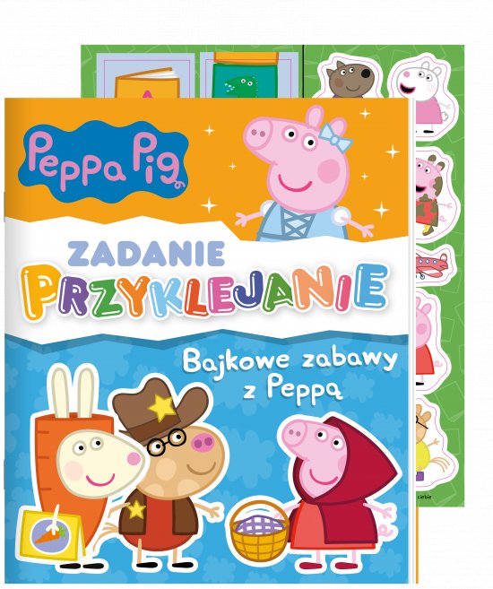 Peppa Pig Zadanie Przyklejanie. Bajkowe zabawy z Pepp�
