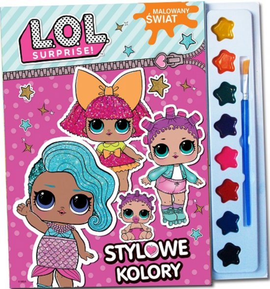 L.O.L. Surprise! Malowany �wiat Stylowe kolory
