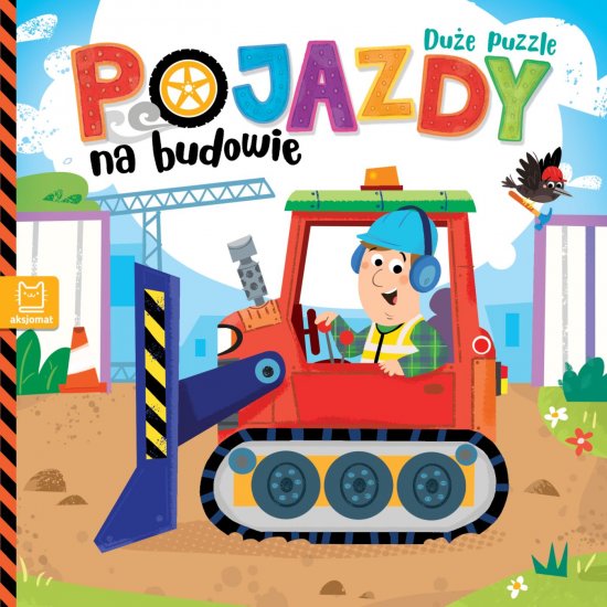 Pojazdy na budowie. Du�e puzzle