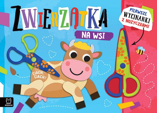 Pierwsze wycinanki z no�yczkami. Zwierz�tka na wsi