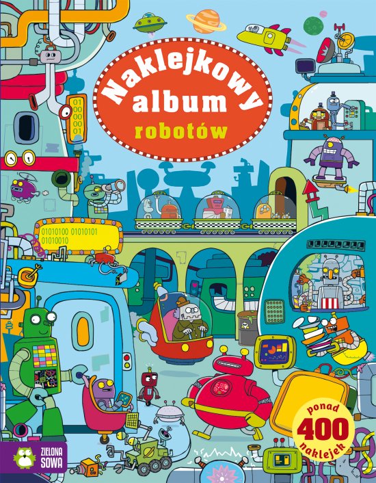 Naklejkowy album. Naklejkowy album robot�w