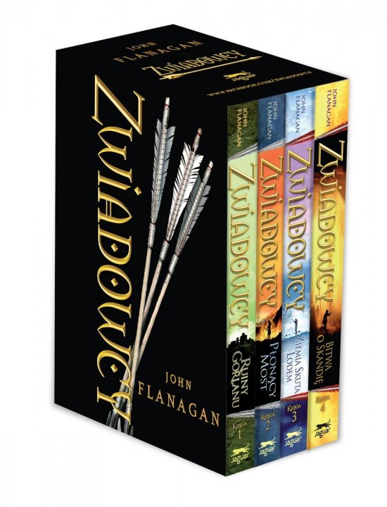 Pakiet John Flanagan: Zwiadowcy Tomy 1-4