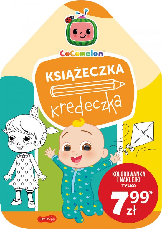 Cocomelon. Ksi��eczka kredeczka