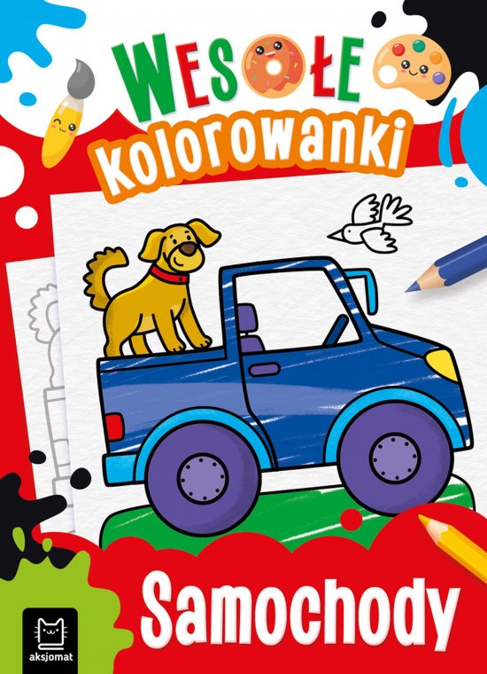 Samochody. Weso�e kolorowanki 4+