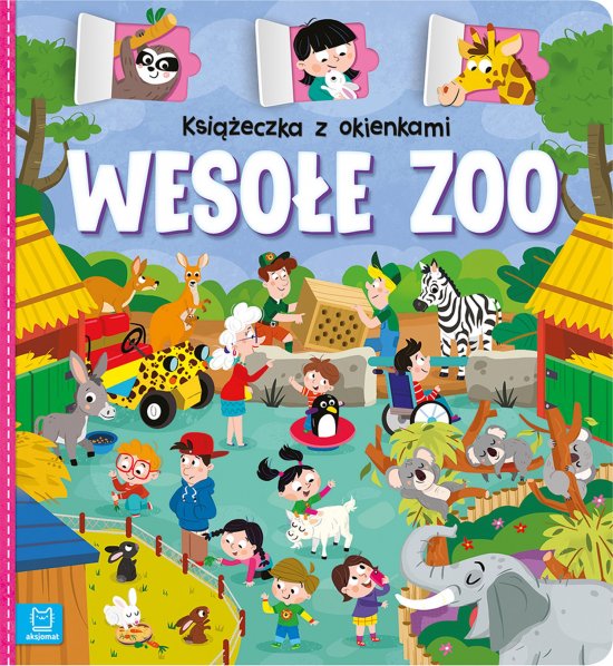 Ksi��eczka z okienkami. Weso�e zoo