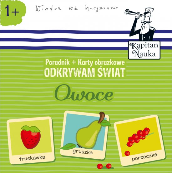 Odkrywam �wiat Owoce Ksi��ka + Karty obrazkowe