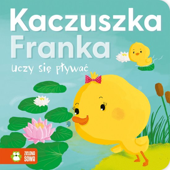 Kaczuszka Franka uczy si� p�ywa�