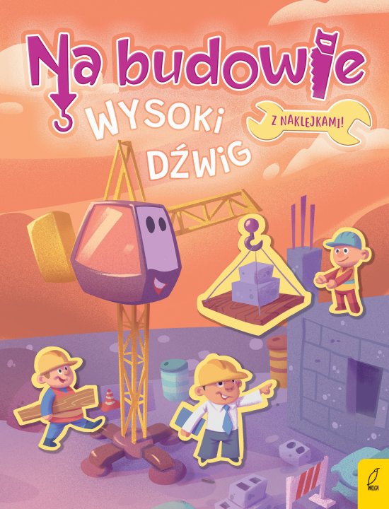 Na budowie. Wysoki d�wig