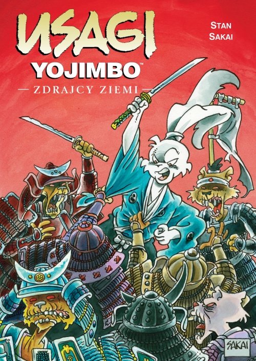 Usagi Yojimbo Zdrajcy ziemi, tom 20