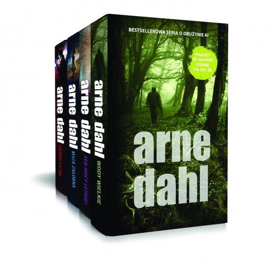 Pakiet Arne Dahl. Wody wielkie; Sen nocy letniej; Msza �a�obna; Ciemna liczba
