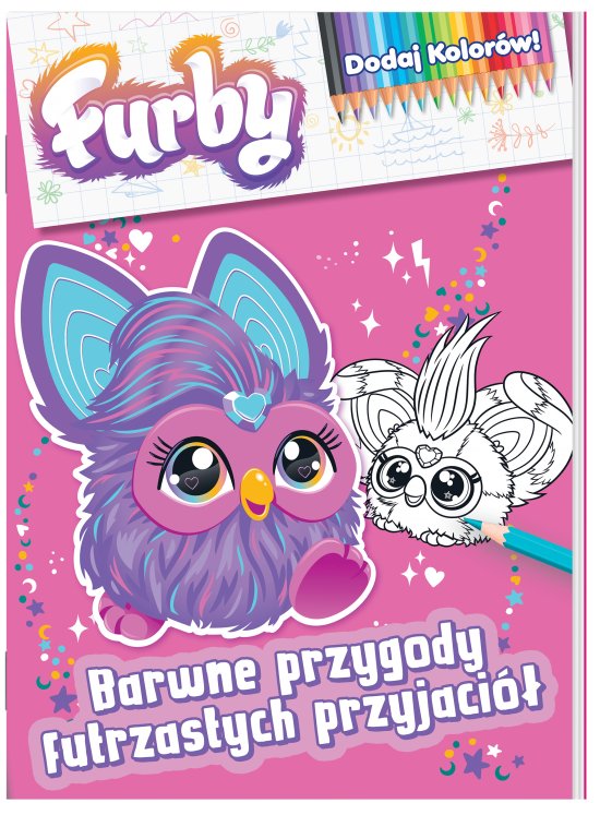 Furby. Dodaj kolor�w. Barwne przygody futrzastych przyjaci�