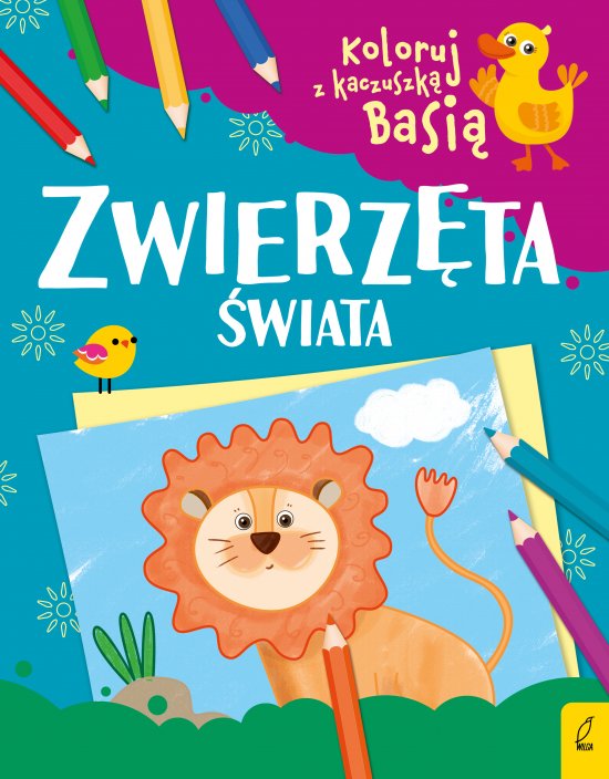 Koloruj z kaczuszk� Basi�. Zwierz�ta �wiata