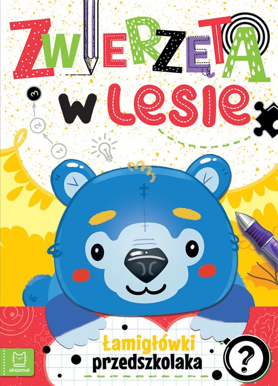 Zwierz�ta w lesie. �amig��wki przedszkolaka