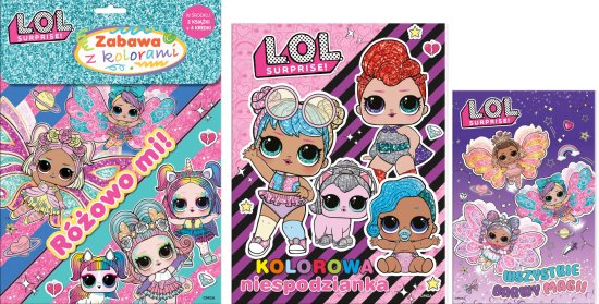 L.O.L. Surprise! Zabawa z kolorami. R�owo mi!