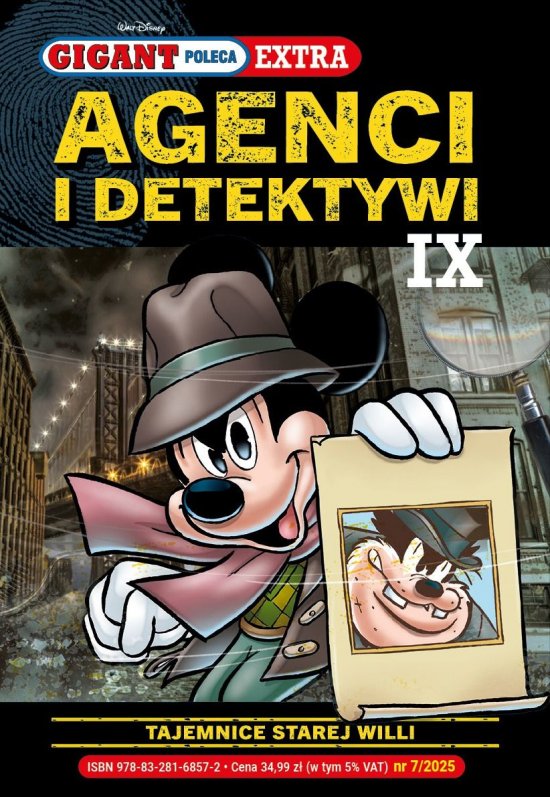 Gigant Poleca Extra. Agenci i Detektywi IX. Tajemnice starej willi. Tom 7/2025