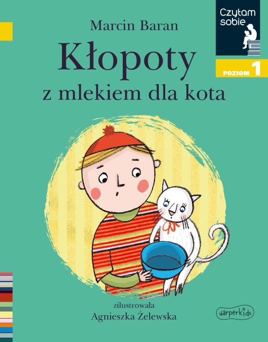 K�opoty z mlekiem dla kota. Czytam sobie. Poziom 1