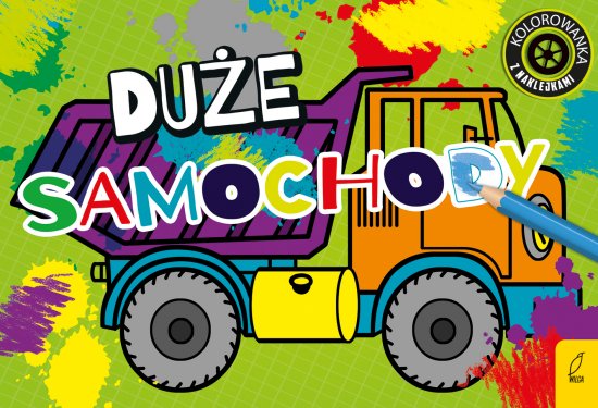 Kolorowanki. Du�e auta