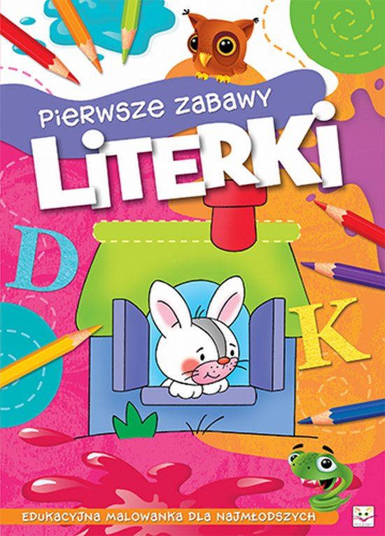 Pierwsze zabawy. literki