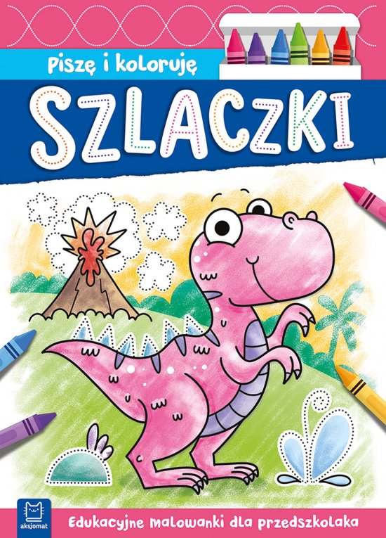 Pisz� i koloruj�. Szlaczki. Edukacyjne malowanki dla przedszkolaka