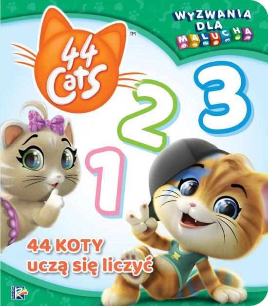 44 cats. Wyzwania dla malucha. 44 koty ucz� si� liczy�