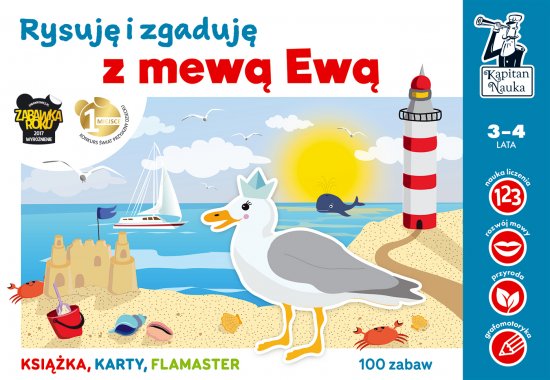 Rysuj� i zgaduj� z mew� Ew�. Kapitan Nauka
