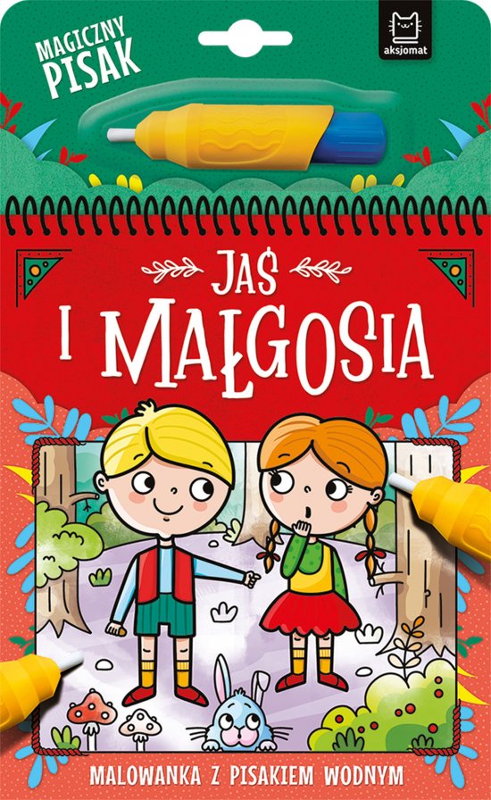 Ja� i Ma�gosia. Malowanka z pisakiem wodnym