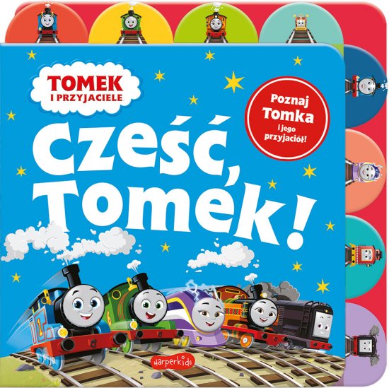 Cze��, Tomek! Tomek i przyjaciele. Ksi��ka z registrami