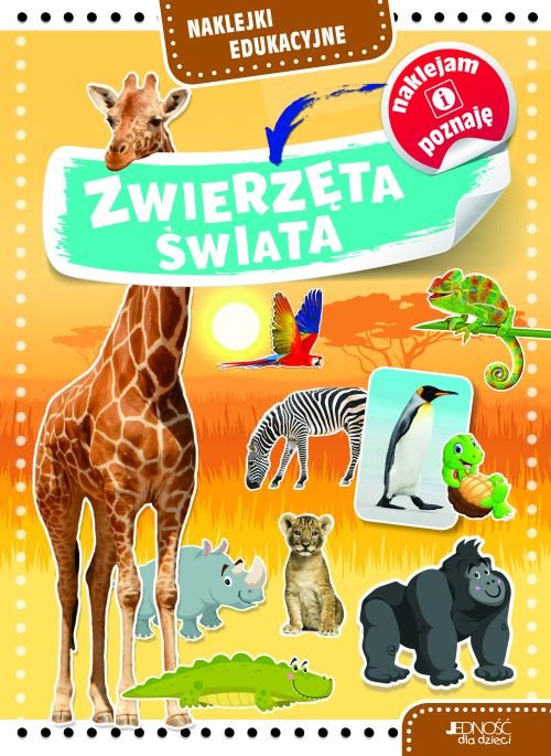 Naklejki edukacyjne. Zwierz�ta �wiata