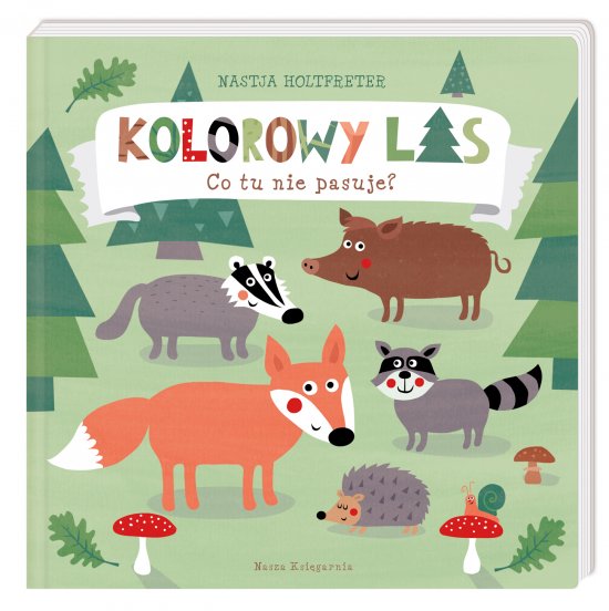 Kolorowy las. Co tu nie pasuje?