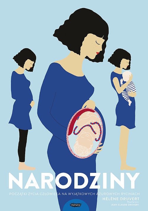 Narodziny Pocz�tki �ycia cz�owieka na wyj�tkowych a�urowych rycinach