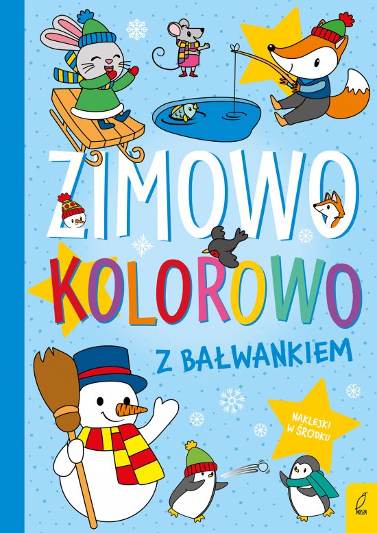 Zimowo, kolorowo. Z ba�wankiem